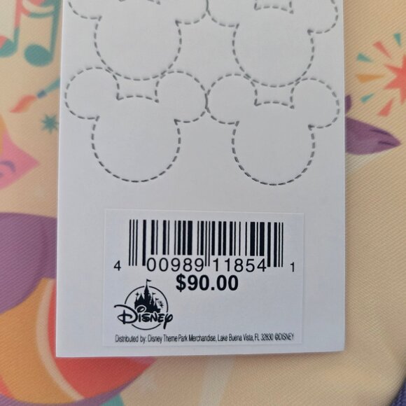 Disney EPCOT 2025 Festival of the Arts Figment Lug Crossbody Bag - New With Tags - Picture 12 of 16